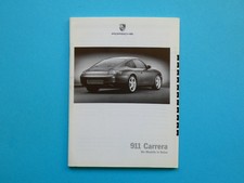 Prospekt / Preisliste mit Daten - Porsche 911 (996) - Carrera / 4 - 08/99