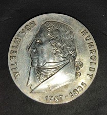 DDR 20 Mark 1967 Wilhelm von Humboldt Silber Ag