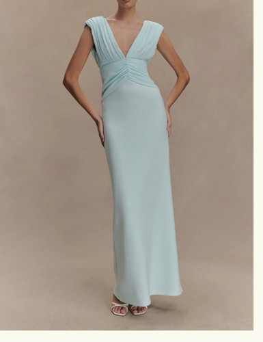 Hellblau abendkleid - hellblau,