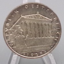 ÖSTERREICH  1. Republik - 1 Schilling 1924 SILBER - Erhaltung!