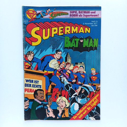 Superman batman heft - superman, (1977)