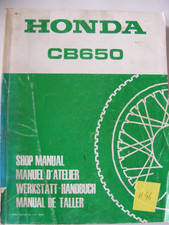 HONDA CB650 Four Werkstatt-Handbuch Reparaturanleitung  Bj. 78