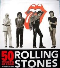 Book - Rolling Stones - 50 Years of Rock - Howard Kramer - Bildband  (Import)