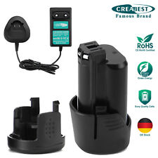 Für Bosch GSR GDR GSA GSB GWB 10.8 V-LI BAT411 3,0Ah 10.8V Li-ion Akku/Ladegerät