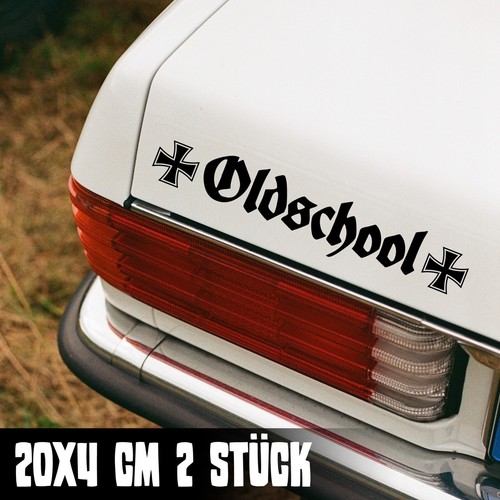 Auto aufkleber oldschool - auto, "oldschool"