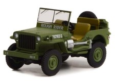 WILLYS MB Jeep - WWII - 1942 - US Army - Greenlight 1:64