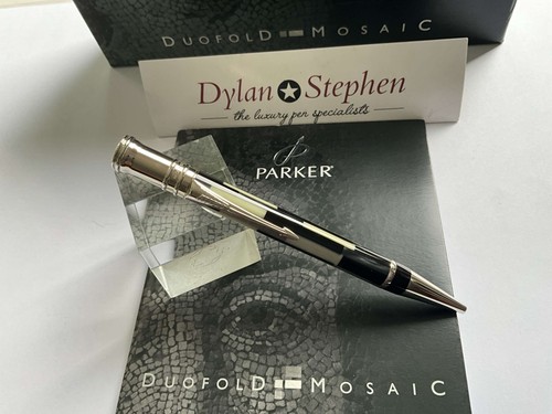 Parker duofold schwarz mosaik - schwarz,