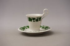 Meissen Weinlaub Mokkatasse Schwanenhals  Porzellan Geschirr Klassiker