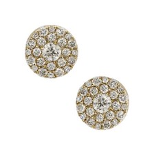 Doppel Halo Diamant Ohrstecker