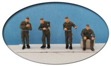 NVA, 4 Soldaten für Waggon