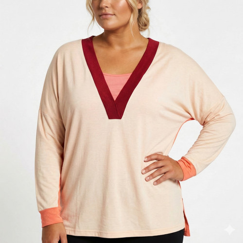Damen shirt apart tunika bluse - shirt,