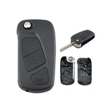 KLAPP GEHÄUSE SCHLÜSSEL FÜR FORD KA RU8 2008-2016 3 TASTEN FERNBEDIENUNG