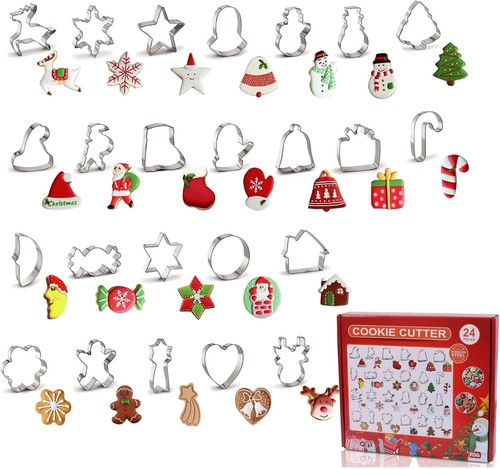 Ausstechformen 24pcs edelstahl - ausstechformen,