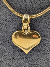 Herzanhänger FRANZ SCHEURLE QUINN 0,925 Sterlingsilber vergoldet