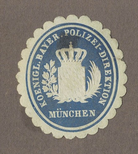 Siegelmarke bayern koenigl - siegelmarke, bayern: