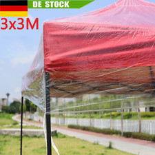 3x3m Transparent Wetterschutz