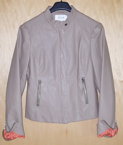 Kunstlederjacke für damen - kunstlederjacke,
