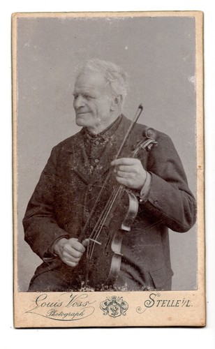 Cdv foto geiger - cdv, mit