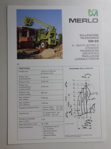 Merlo teleskoplader 25 - merlo:,