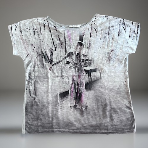 Monari damen shirt grau gr - grau,
