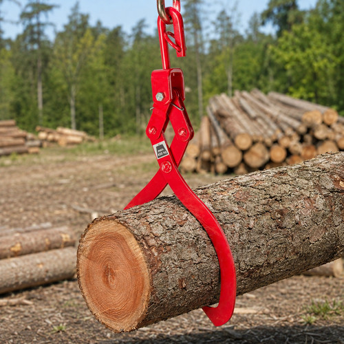 Holz schleppzange frontlader - holz-schleppzange,