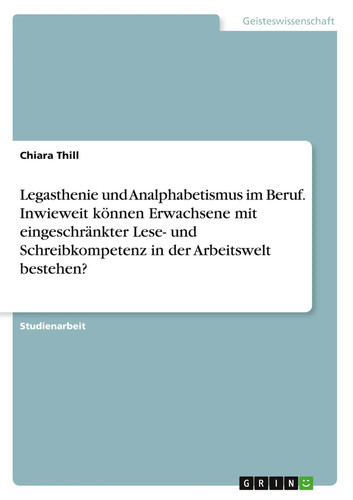 Chiara thill legasthenie und - legasthenie,