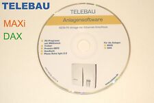 Telebau Telnet MAXi DAX  Konfigurationssoftware Bedienungsanleitung CD +