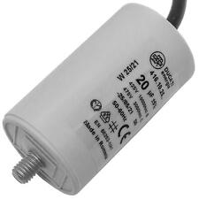 Anlaufkondensator Motorkondensator 20µF 400V 40x70mm Kabel 35cm Ducati 416.10.25