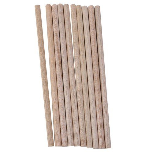 10x holzstäbe quader - 10x,