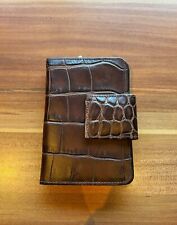 Portemonnaie Damen, Wolfgang Riebesehl - Hamburg, dunkelbraun, NEU