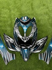 Yamaha Aerox 50 MBK Nitro Kunststoff Set Karosserie Verkleidung Panel Kit 7 Jägermeister