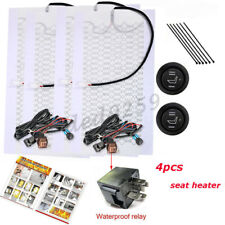 2 Set Auto KFZ PKW Carbon Universal Sitzheizung Heizmatten Nachrüstsatz 2 Stufen