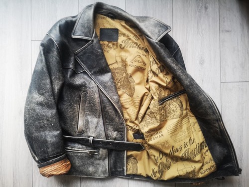 Biker lederjacke von linus - biker-lederjacke,