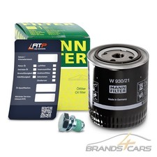 MANN ÖLFILTER+ÖLABLASS-SCHRAUBE FÜR AUDI A6 4B C5 2.4 2.7 2.8 3.0 97-05