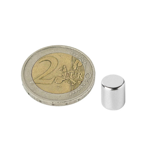 Neodym magnet scheibe 5x6 - magnet,