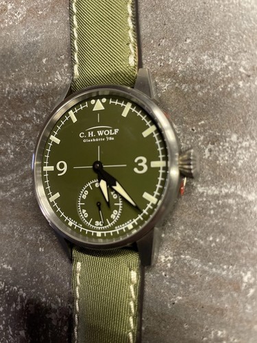 Glashütte wolf pilot - c.,