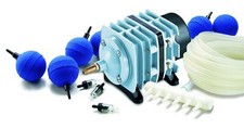 OSAGA Teichbelüftungs Set LK Serie Belüfterpumpe,Kolbenkompressor versch.Modelle