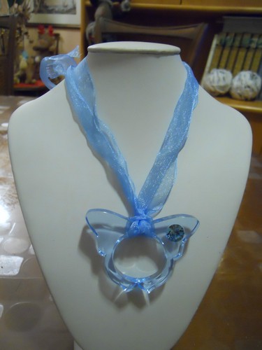 Collana farfalla azzura della - collana,