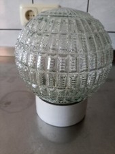 1 x60W alte Kugellampe Hoflampe Glaskugellampe Kellerlampe Industriedesign Loft