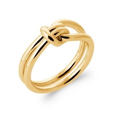 Ring Aus 18 Karat Vergoldet -