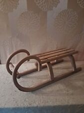 Rodelschlitten BOB Hörnerschlitten Crottendorf Erzgebirge 