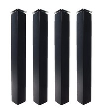 4x Tischbeine Holz 5x5 cm