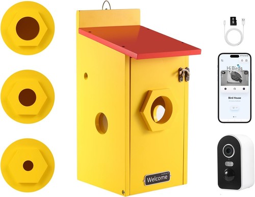 Nistkasten mit 4mp kamera - mit,