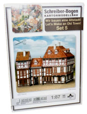 Kartonmodellbau altstadt set - +,