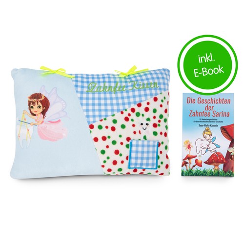 Zwen zahnfee kissen - zahnfee, kissen,