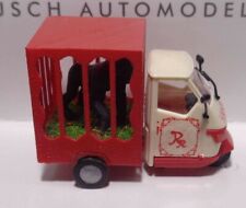 Busch H0 48489 Piaggio Ape 50 "Zirkuswagen" NEU & OVP