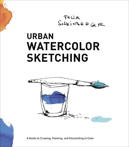 Urban watercolor sketching - urban, a