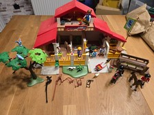 Playmobil Reiterhof 4190, viel Zubehör, gebraucht, guter Zustand, Weihnachten