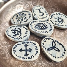 Runensteine Silikon Gießform