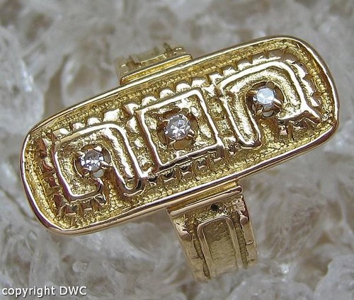 Ring mit diamant diamanten - mit,